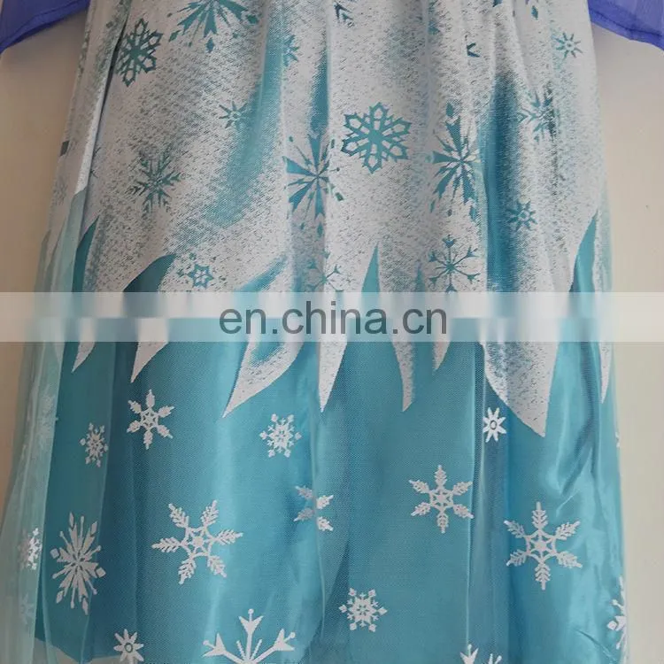 high quality new style wholesale frozen princess elsa costume KC-0039