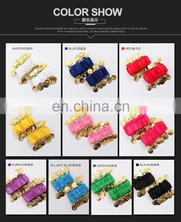Cheap wholesale price professional indian belly dance bracelet jewelry