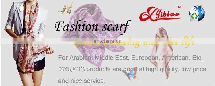 Customized Arab New style polyester hijab scarf muslim