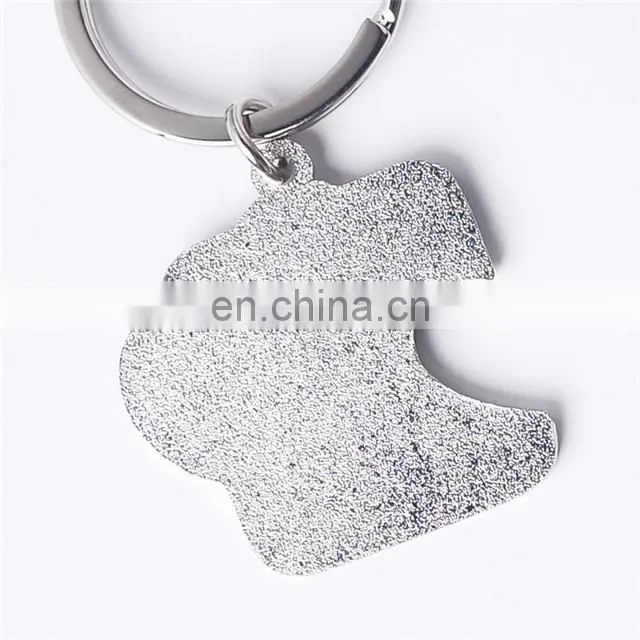 high quality gifts men zinc alloy metal keychain