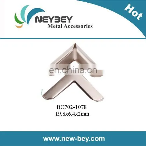 Wholesale 2.0mm thickess small metal edge protector for photo frame