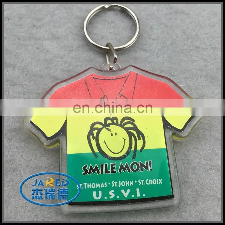 Fashion design custom acrylic keychain