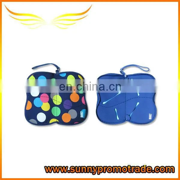 Dot Pattern Neoprene Glasses case with your logo