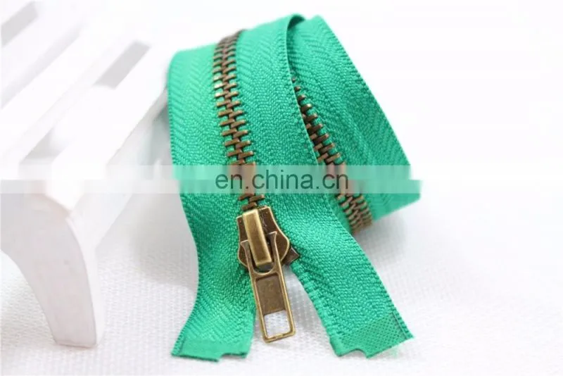 6 Colors Available,Close-open Metal Zippers With Pearl Slider, Multi-color #5 Zippers For DIY Sewing