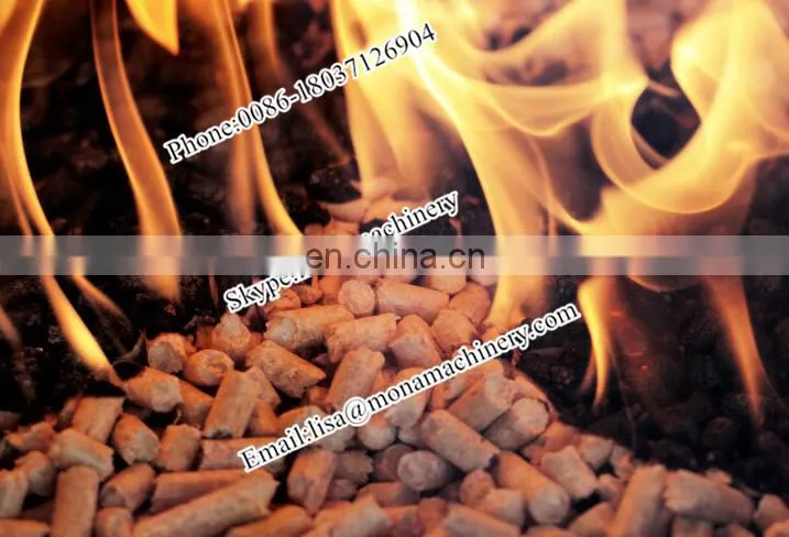 Professional wood log chips straw stalks rice husk biomass fuel pellet making machine with great price