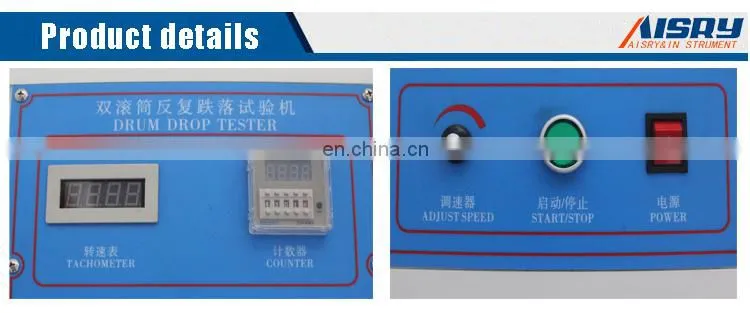 Mobile Phone Double Barrel Drum Falling Tester for Electronic Dictionary