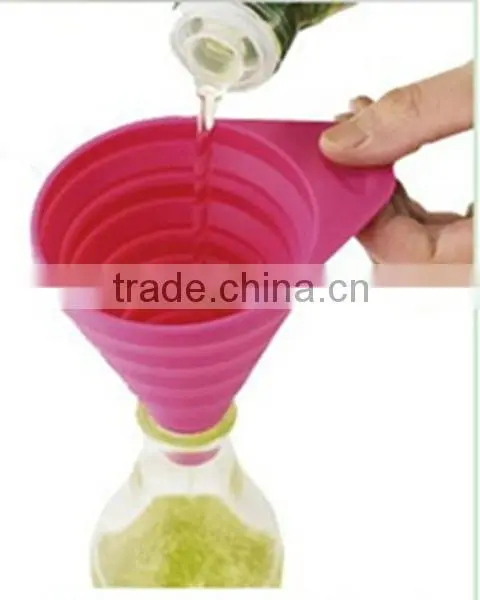 HuiZhou Youngsilicone Silicone rubber collapsible funnel