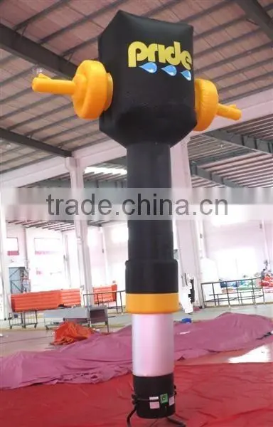 New Design Used Cheap Custom Soldier Mini Inflatable Air Sky Dancer for Advertising