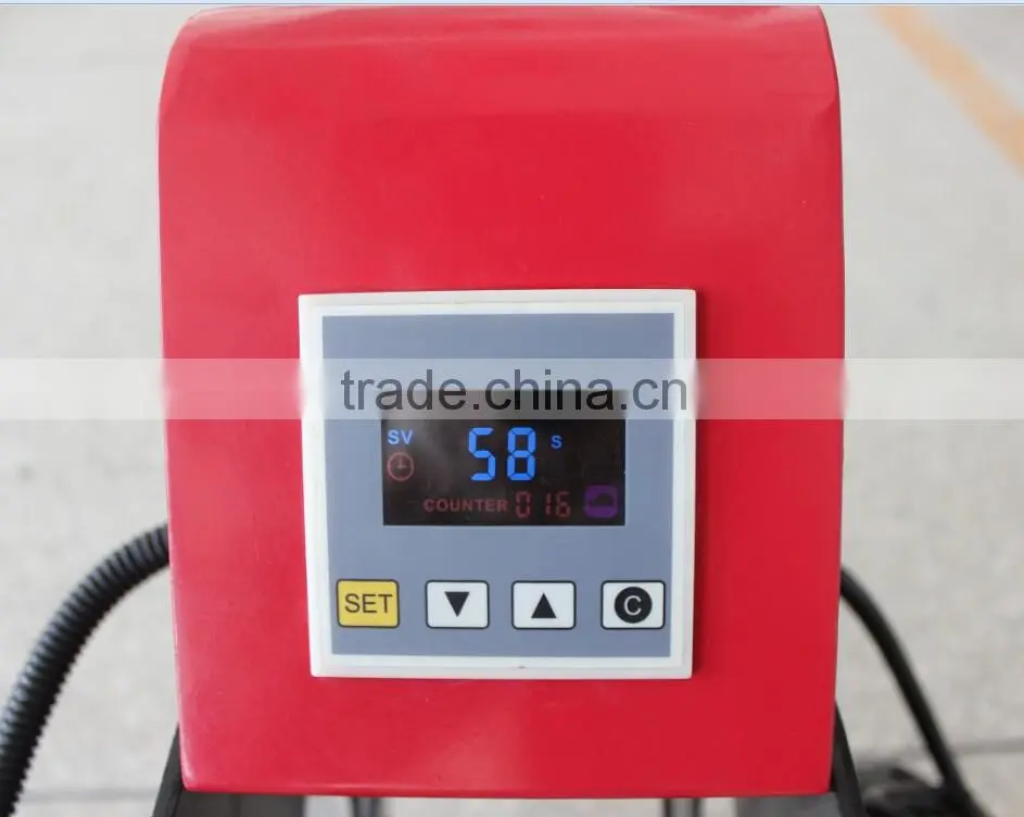Fujian Colorking semi auto open Heat Transfer Press Machine Cap Sublimation Hot Press Printing Press