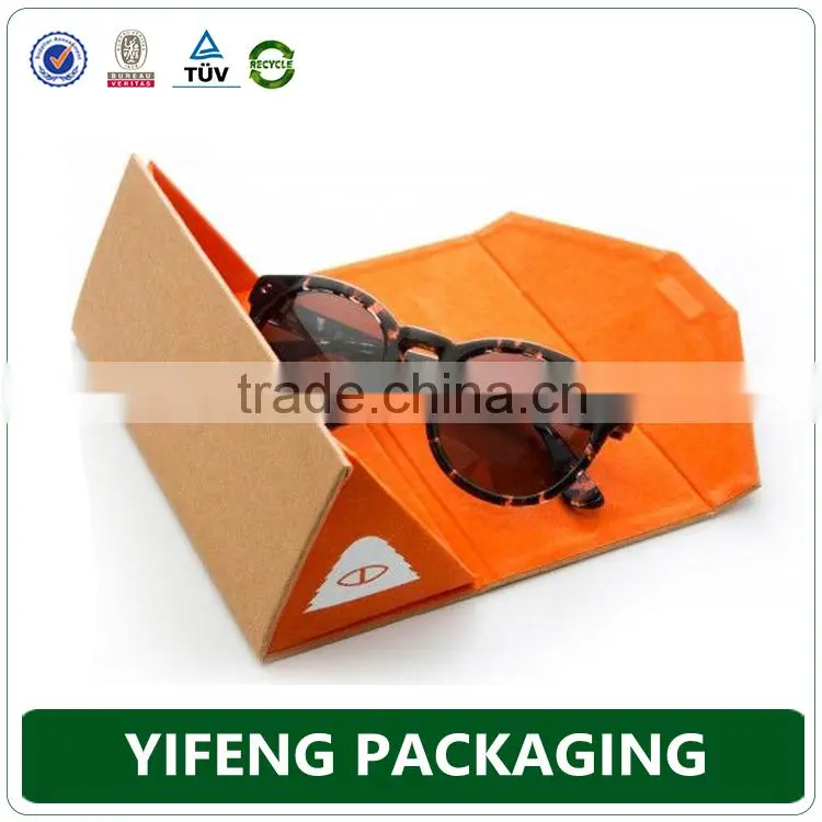 Matte black cardboard gift box, unique cardboard box packaging for sunglass