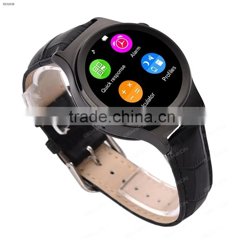 2016 Popular S3 Smart watch GSM 1.22" Touchscreen For Android IOS with Heart Rate Monitor