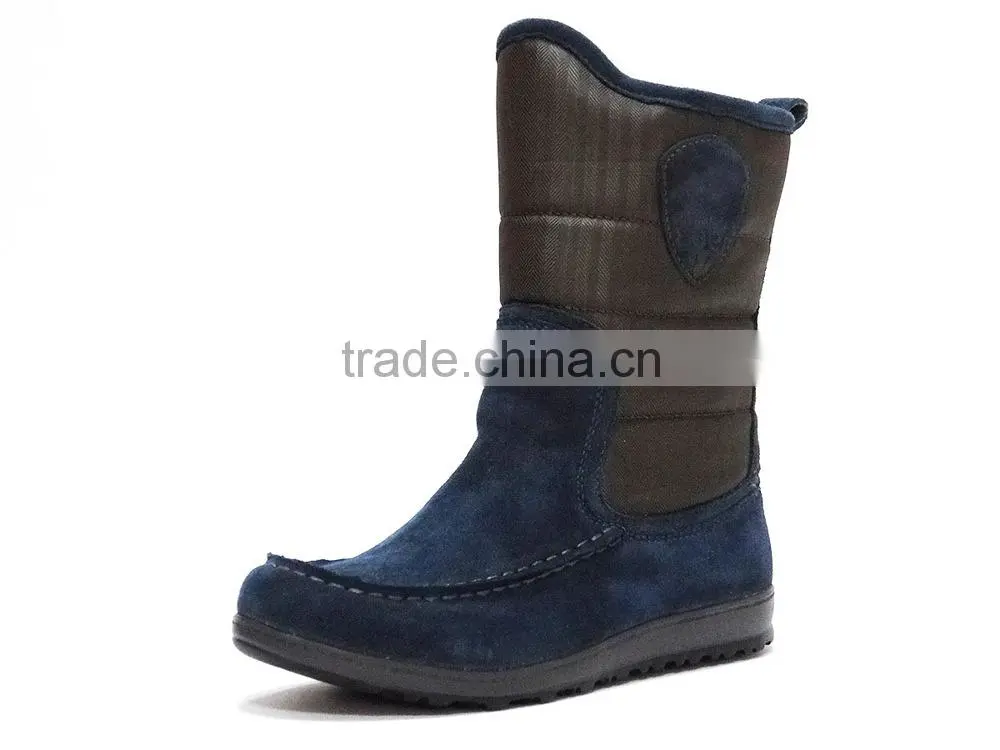 Wiley High Cut Suede Upper Thermal Moccasin Boots