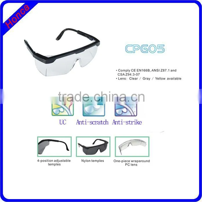 protective safety glasses