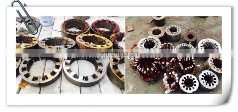 Used motor recycling machine/Environment Production Waste Scrap/motor recycling machine price