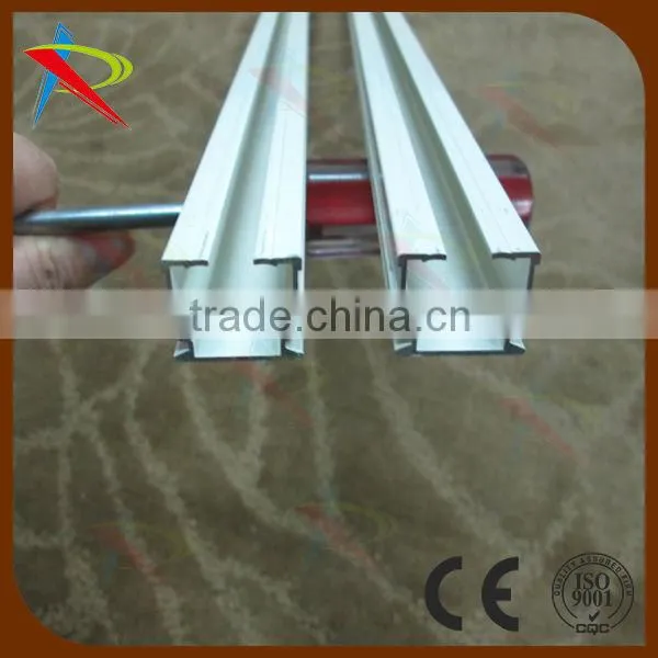 High quality New aluminium heavy duty curtain Rail, flexble curtain rail