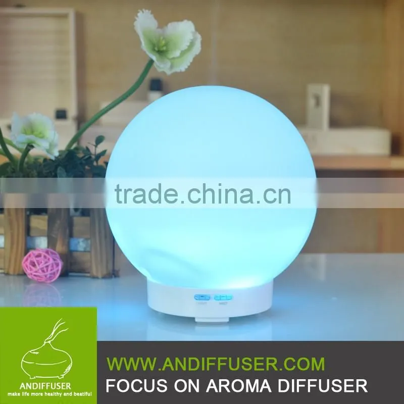 wholesale special design 400ml green round electric aromatherapy air diffuser machines