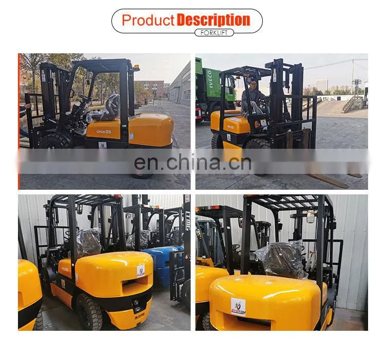 3.5 Ton Chinese cheaper Diesel/Electric Forklift Price CPCD35