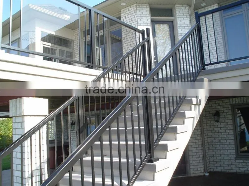 Good Quality Aluminum Square Pipe Railing