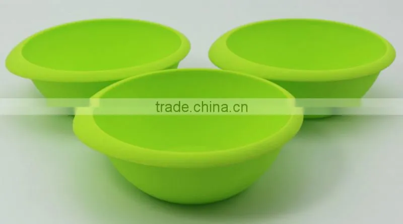Flexible And High Heat Resistance Silicone Bowl Set