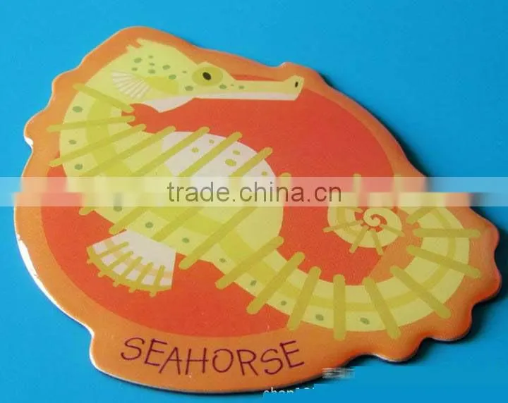 PVC fridge magnet, colorful 3d souvenir fridge magnet sticker for travel
