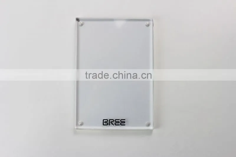 Acrylic Price Tag Holder Stand Clear Acrylic Photo Frame Sign Holder RSH005