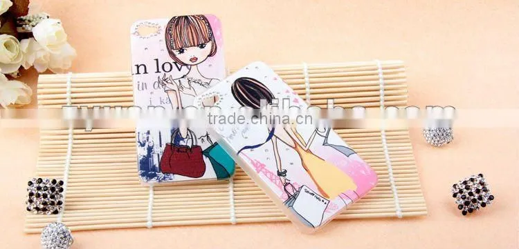 girl with diamond for iphone 4 case for iphoen4" s case