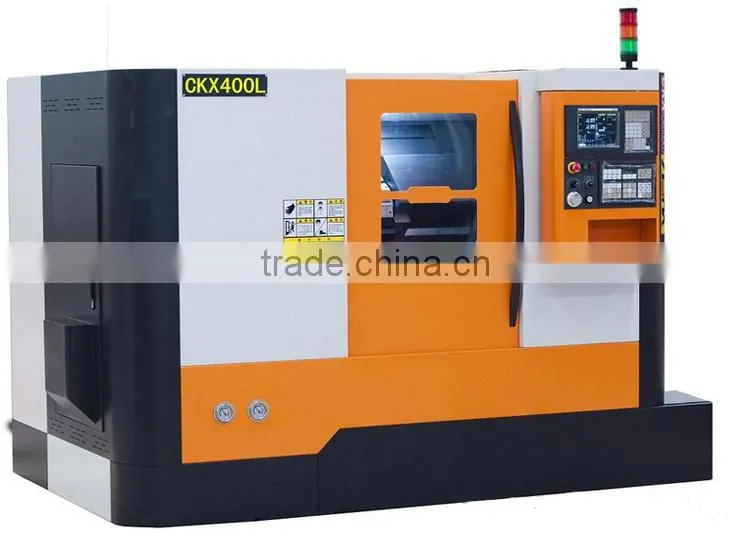 CKX400L slant bed cnc lathe machine tool cnc turning center machine with cheap price CE high quality