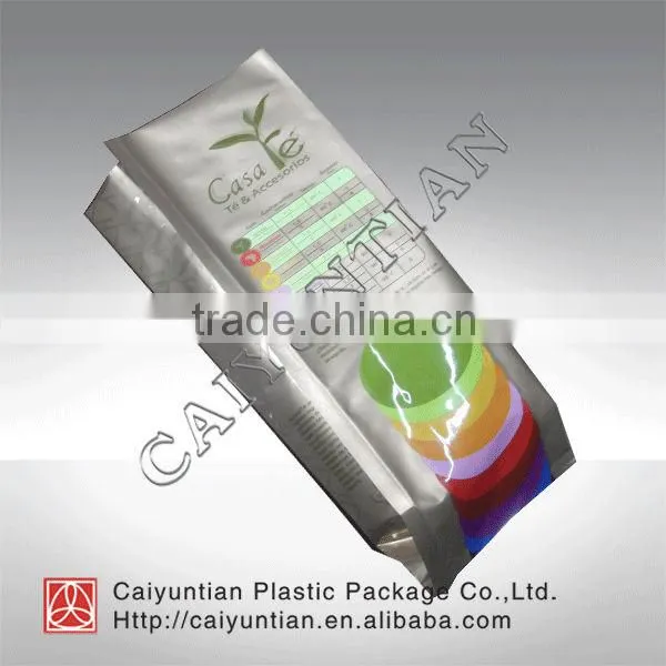high quality custom foil food packaging bag