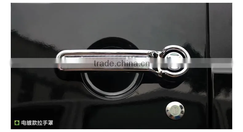 ABS Chrome Car Door Handle Cover Chrome Accessories for Jeep Wrangler Trucks 2007-2014
