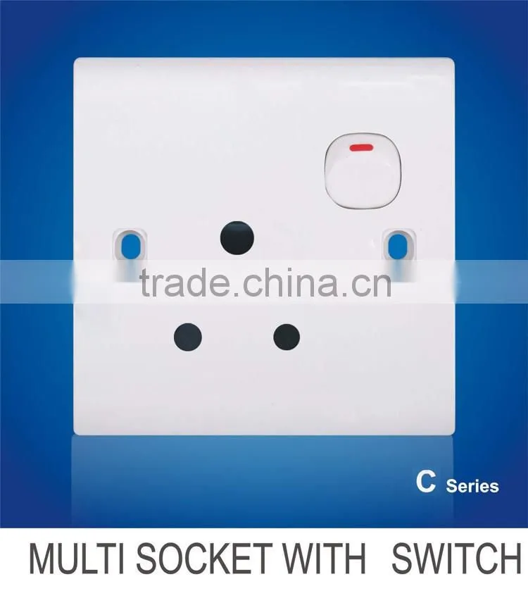 15A General-Purpose Application air conditioner voltage protector surge socket for Myanmar Market