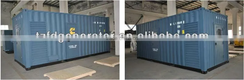 400KW 500KVA silent diesel power generator