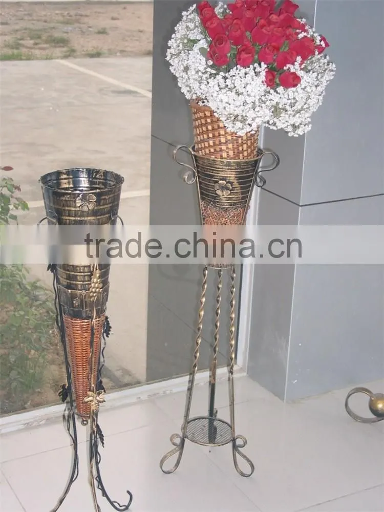 Wrought Iron Flower Shelf Plant Stands