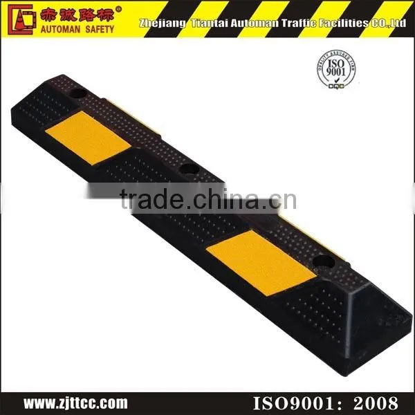 Perfect Parking Lots Solution Economy Solid Rubber Car Stop