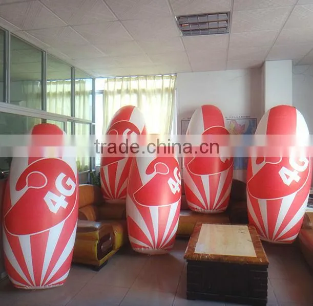 big inflatable soccer ball shape for advertising