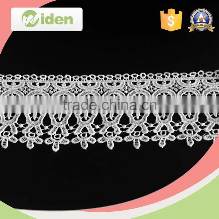Regular design voile lace fabric Nigerian chemical lace
