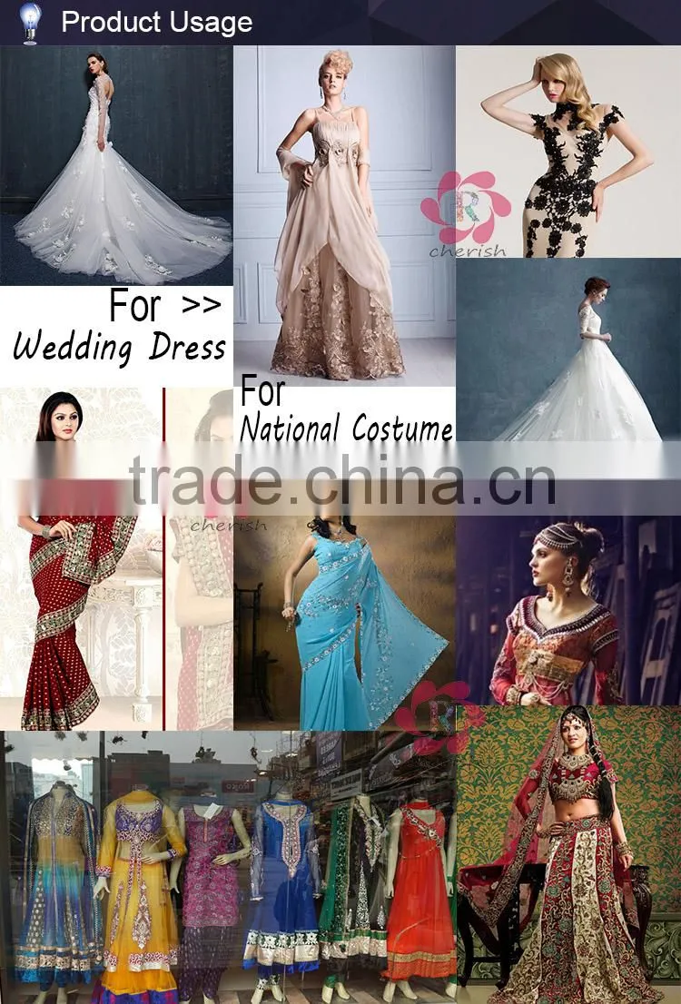Hot sale bule sequined lace guipure jewelled designer sarees fabric images saree wholesalers in surat