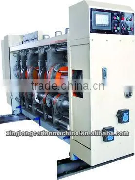 SYK 4210 high speed flexo printing&slotting &rotary die cutting machine