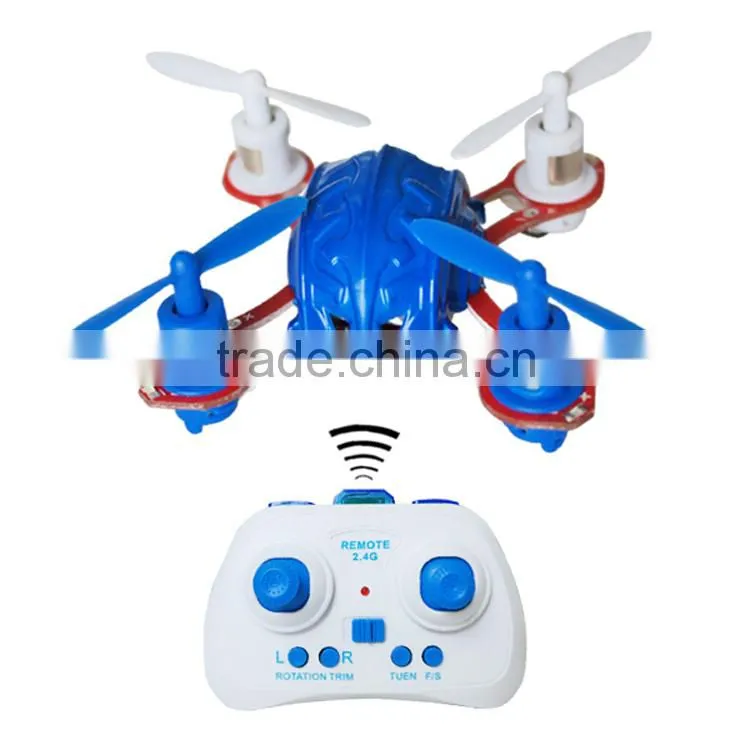 4CH nano rc mini quadcopter toy for wholesale with LED light