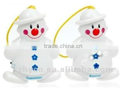 Cute wireless baby cry detector alarm baby monitors voice activate