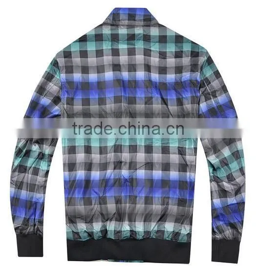 Blue Grid Casual Jacket For Life