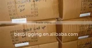 High Quality 4293w Yellow Zinc Plated Steel Spring hook