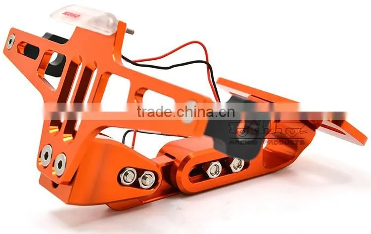 BJ-LPL-039 Recommended Universal Street Bike Aluminum License Plates Bracket with LED