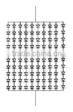 COB 100w Bridgelux Chip LED with lens for High Bay light