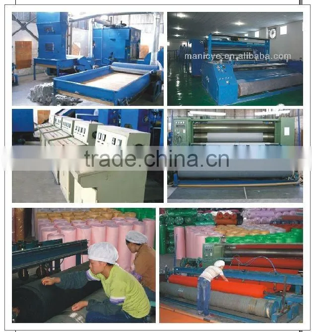 Fashion recycled non woven material for bags