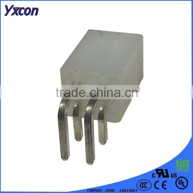 4.20mm pitch 2 pin right angle dual row wafer connector