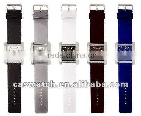 Cheap big crown alloy man watch Japan quartz movement men watch