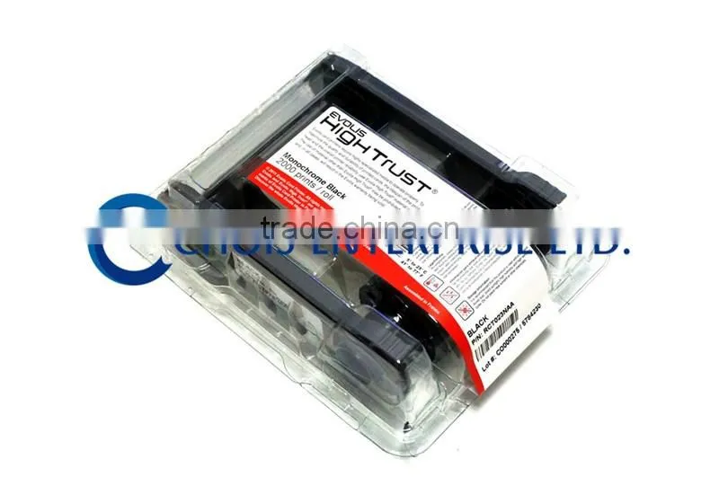 Evolis RCT023NAA Black Monochrome Ribbon - K - 2,000 prints,for use with Evolis Zenius,Primacy,Elypso Card Printers
