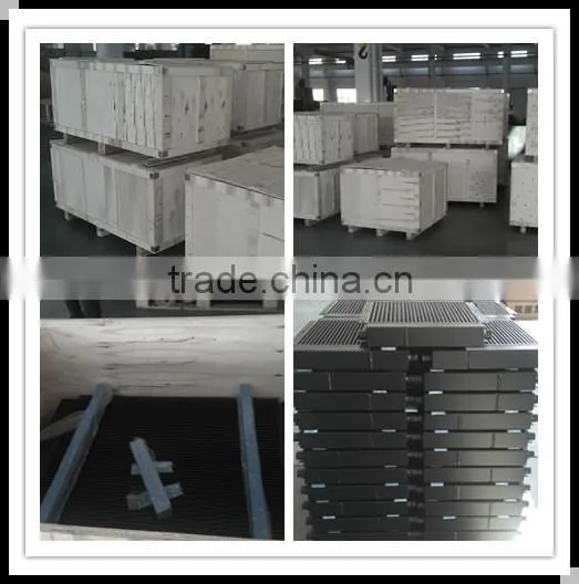 big aluminum plate and bar radiator core