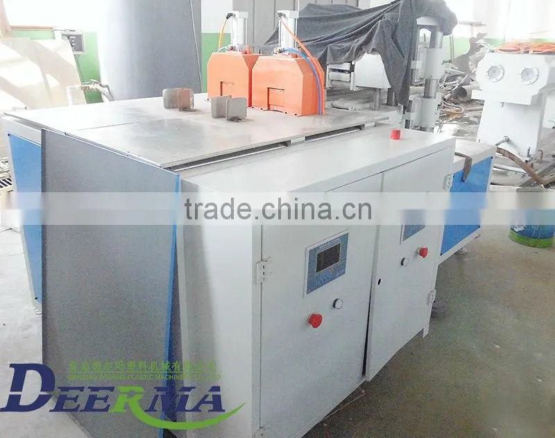 SJZ65/132 PVC Twin Pipe Plastic Machine with price in stock