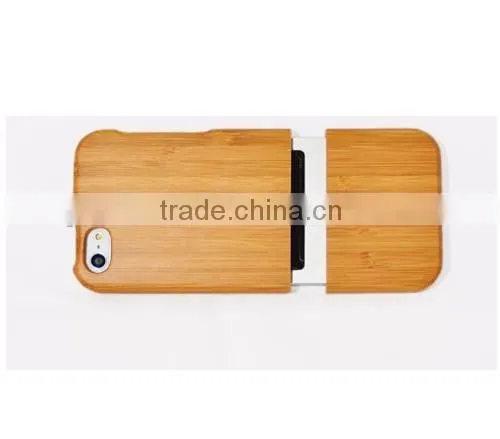 Natural Handmade Bamboo Phone Case for iphone 5